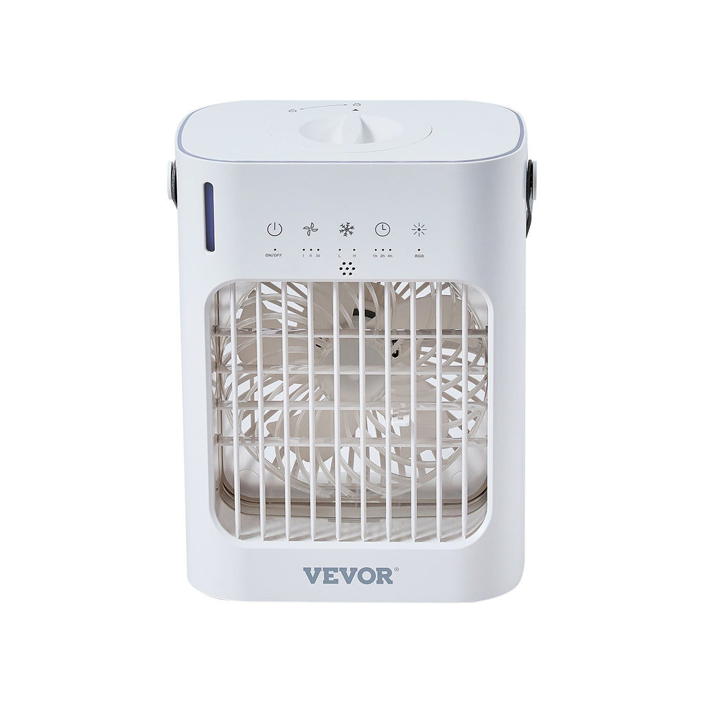 Portable Air Conditioner 4-in-1 Evaporative Air Cooler 700ml Water Tank